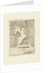 Naked kneeling man by I. Ephraimsz. Dresden
