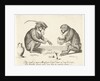 Two monkeys cards by Anonymous
