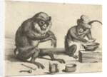 A monkey by David Teniers II