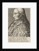 Portrait Bust of Pope Adrian VI with a richly ornamented robe by Hendrik Bary