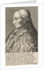 Portrait Bust of Pope Adrian VI with a richly ornamented robe by Hendrik Bary