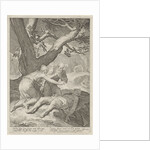 Adam and Eve mourn the death of Abel by Theodorus Schrevelius