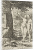 Adam and Eve before the Tree of Knowledge of Good and Evil by Isack Houwens