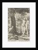 Adam and Eve before the Tree of Knowledge of Good and Evil by Isack Houwens