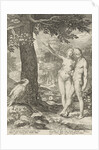 Adam and Eve before the Tree of Knowledge of Good and Evil by Isack Houwens