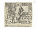The physician as god by Claes Jansz. Visscher II