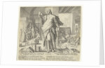 The physician as god by Claes Jansz. Visscher II