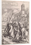 Carrying of the Cross by Hendrick Goltzius