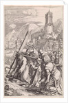 Carrying of the Cross by Hendrick Goltzius