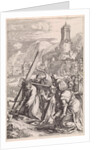 Carrying of the Cross by Hendrick Goltzius