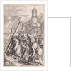 Carrying of the Cross by Hendrick Goltzius