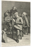 Tavern Scene with smoking farmers by Anonymous