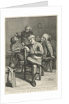 Tavern Scene with smoking farmers by Anonymous
