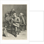 Tavern Scene with smoking farmers by Anonymous