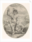 Seated farmer with a jug, Nicolaes van Lijnhoven by Andries Both