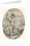 Seated farmer with a jug, Nicolaes van Lijnhoven by Andries Both