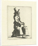 Man with bucket by Frederik de Wit