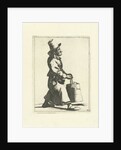 Man with bucket by Frederik de Wit