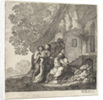 Return of the Holy Family from Egypt by Matheus Moysesz. van Wtenbrouck