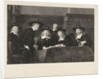 The Sampling Officials by Rembrandt Harmensz. van Rijn