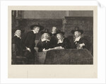 The Sampling Officials by Rembrandt Harmensz. van Rijn