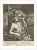 October, Bacchus who drinks wine by Joachim von Sandrart