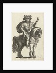 Equestrian Portrait of Emperor Augustus, Laurens Eillarts by Antonio Tempesta