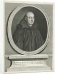 Portrait of the theologian Antoine Augustin Calmet by Nicolas Pitau II