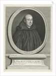 Portrait of the theologian Antoine Augustin Calmet by Nicolas Pitau II