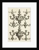 Two large and six small chandeliers, Daniël Marot (I) by Anonymous