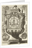 Clock in the form of a rectangular urn, Daniël Marot (I) by Anonymous