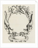 Cartouche with lobe ornament consisting of a large and small compartment by Clement de Jonghe
