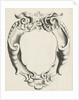 Cartouche with lobe ornament whose edges curl inwards, Michael Mosijn, Gerbrand van den Eeckhout by Clement de Jonghe