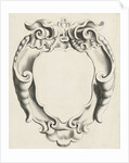 Cartouche with lobe ornament whose edges curl inwards, Michael Mosijn, Gerbrand van den Eeckhout by Clement de Jonghe