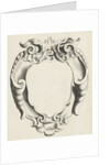 Cartouche with lobe ornament whose edges curl inwards, Michael Mosijn, Gerbrand van den Eeckhout by Clement de Jonghe