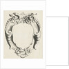 Cartouche with lobe ornament whose edges curl inwards, Michael Mosijn, Gerbrand van den Eeckhout by Clement de Jonghe