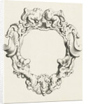 Cartouche with lobe ornament, the top two samples by Clement de Jonghe