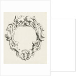 Cartouche with lobe ornament, the top two samples by Clement de Jonghe