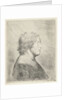Portrait of a man in profile to the right by Pieter Fransz. de Grebber