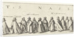 Funeral procession of William of Orange, page 11 by Willem Janszoon Blaeu