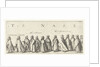 Funeral procession of William of Orange, page 11 by Willem Janszoon Blaeu