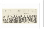 Funeral procession of William of Orange, page 11 by Willem Janszoon Blaeu