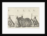 Funeral procession of William of Orange, page 8 by Willem Janszoon Blaeu