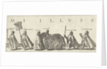 Funeral procession of William of Orange, page 8 by Willem Janszoon Blaeu