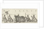 Funeral procession of William of Orange, page 8 by Willem Janszoon Blaeu