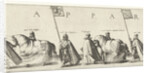 Funeral procession of William of Orange, page 3 by Willem Janszoon Blaeu
