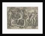 Diana and Actaeon by Julius Goltzius
