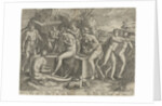 Diana and Actaeon by Julius Goltzius
