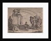 Group of people at fountain by Martinus van den Enden I