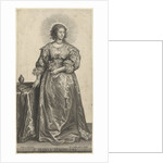 Mary Magdalene as richly dressed woman for conversion by Pieter de Bailliu I